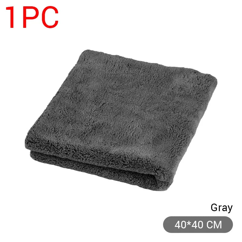 SEAMETAL Microfiber Auto Wash Towel Super Absorbency Car Cleaning Drying Towel Multifunctional Cloths for Car Wash Accessories