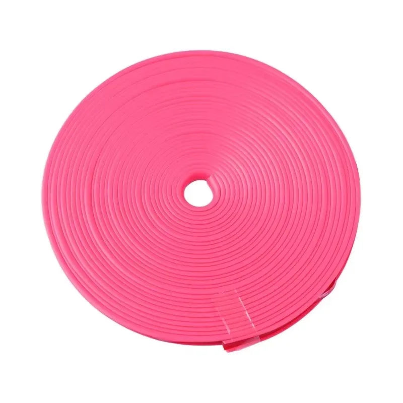 car wheel rim blades protector line tire guard decorative strip rubber moulding trim more color car sticker styling 8 meters